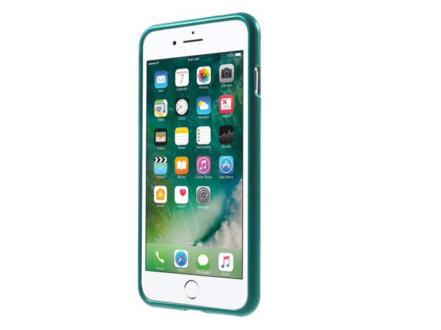 Чехол Mercury Goospery i-Jelly Case для Apple iPhone 7 plus (зеленый, гелевый)