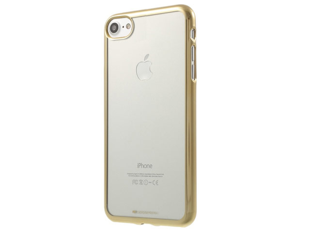 Чехол Mercury Goospery Ring2 Case для Apple iPhone 7 (золотистый, гелевый)