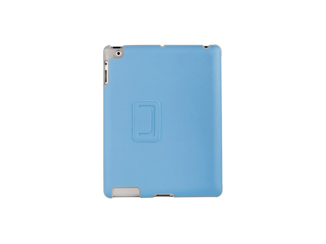 Чехол Odoyo AirCoat Folio Case для Apple iPad 2/new iPad (голубой, кожанный)