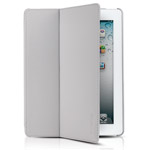 Чехол Odoyo AirCoat Folio Case для Apple iPad 2/new iPad (серый, кожанный)