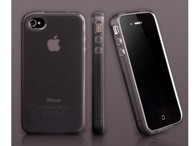 Чехол YoGo CurveLiner для Apple iPhone 4 (черный)