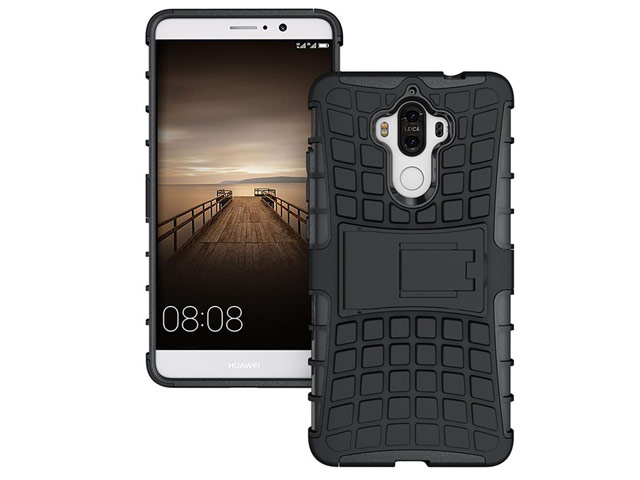 Чехол Yotrix Shockproof case для Huawei Mate 9 (черный, пластиковый)