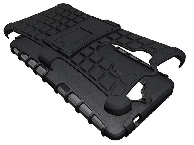 Чехол Yotrix Shockproof case для Huawei Mate 9 (черный, пластиковый)