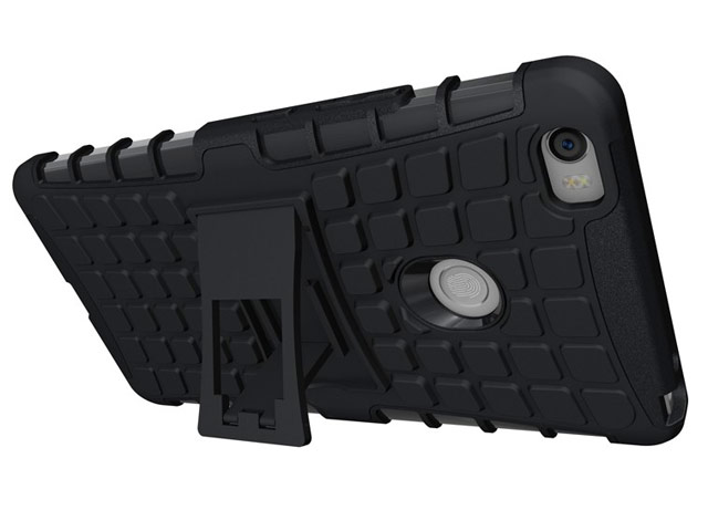 Чехол Yotrix Shockproof case для Xiaomi Mi Max (черный, пластиковый)