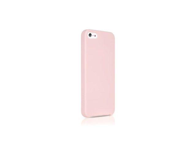 Чехол Odoyo Slim Edge Pastel Case для Apple iPhone 5 (розовый, гелевый)