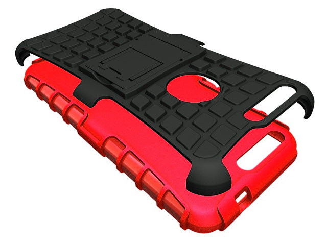 Чехол Yotrix Shockproof case для Google Pixel (красный, пластиковый)
