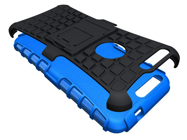 Чехол Yotrix Shockproof case для Google Pixel (синий, пластиковый)