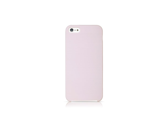 Чехол Odoyo Slim Edge Pastel Case для Apple iPhone 5 (лиловый, гелевый)