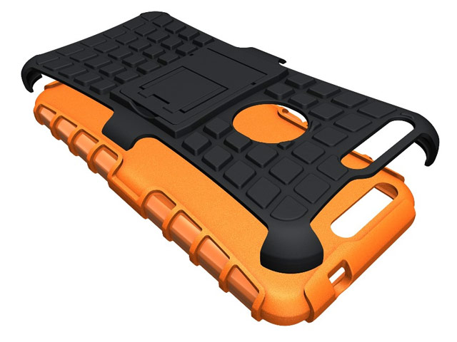 Чехол Yotrix Shockproof case для Google Pixel XL (оранжевый, пластиковый)