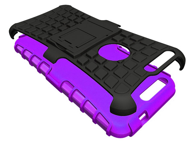 Чехол Yotrix Shockproof case для Google Pixel XL (фиолетовый, пластиковый)