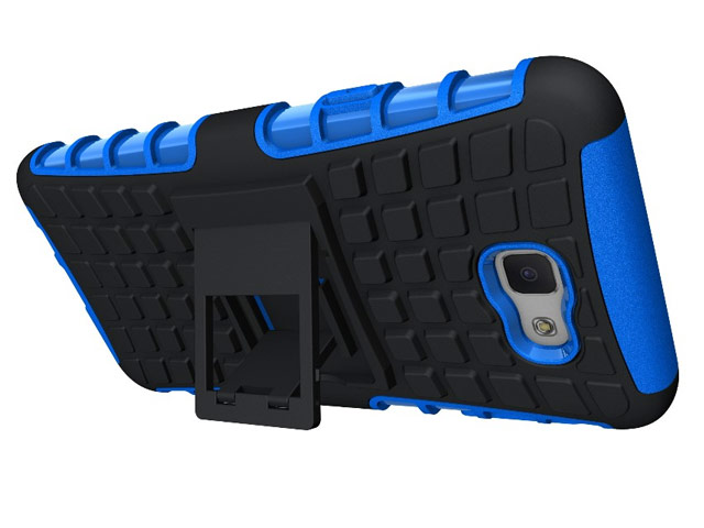 Чехол Yotrix Shockproof case для Samsung Galaxy J5 Prime (синий, пластиковый)