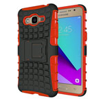 Чехол Yotrix Shockproof case для Samsung Galaxy J2 Prime (красный, пластиковый)