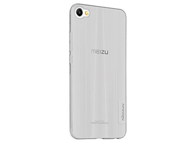 Чехол Nillkin Nature case для Meizu M3X (серый, гелевый)