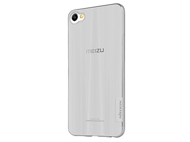 Чехол Nillkin Nature case для Meizu M3X (серый, гелевый)