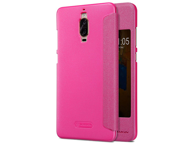 Чехол Nillkin Sparkle Leather Case для Huawei Mate 9 pro (розовый, винилискожа)