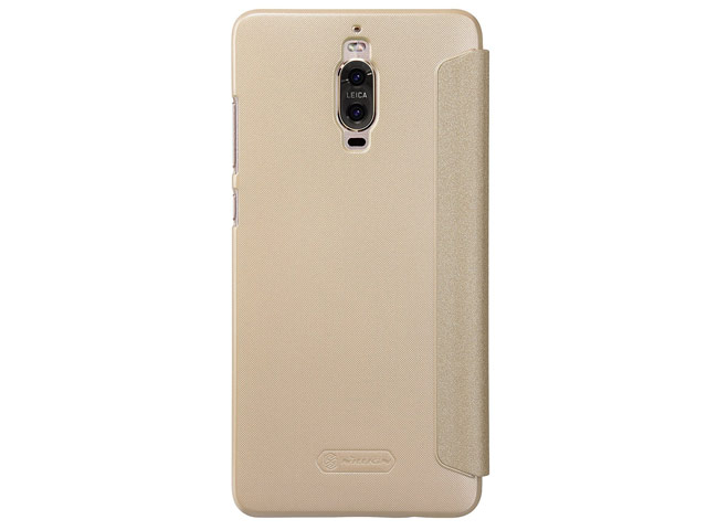 Чехол Nillkin Sparkle Leather Case для Huawei Mate 9 pro (золотистый, винилискожа)
