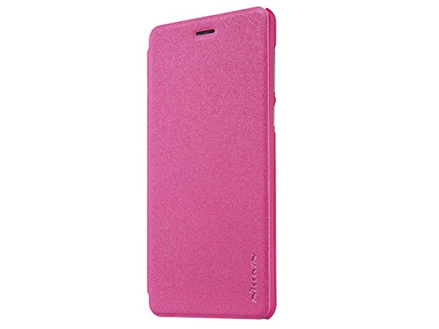 Чехол Nillkin Sparkle Leather Case для Huawei Enjoy 6S (розовый, винилискожа)