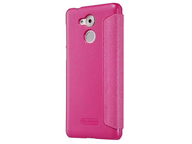 Чехол Nillkin Sparkle Leather Case для Huawei Enjoy 6S (розовый, винилискожа)