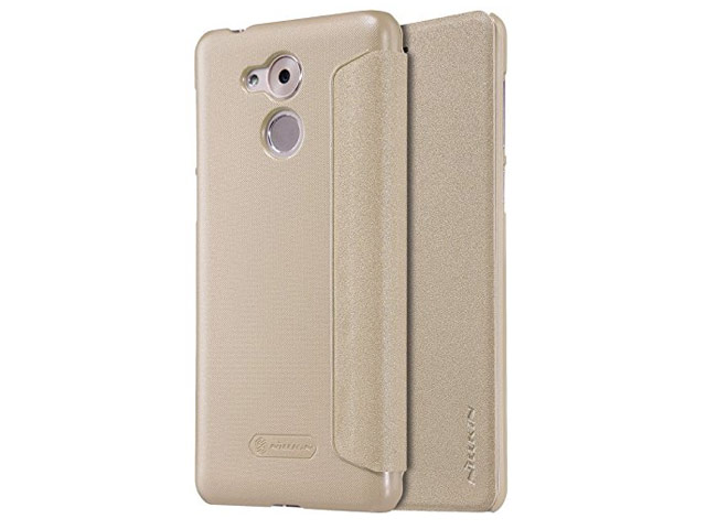 Чехол Nillkin Sparkle Leather Case для Huawei Enjoy 6S (золотистый, винилискожа)
