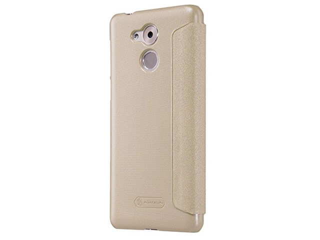 Чехол Nillkin Sparkle Leather Case для Huawei Enjoy 6S (золотистый, винилискожа)