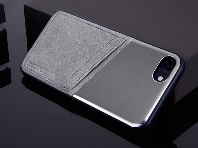 Чехол Nillkin Classy Case для Apple iPhone 7 (серебристый, кожаный)