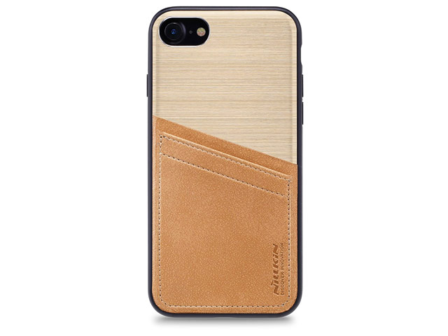 Чехол Nillkin Classy Case для Apple iPhone 7 (золотистый, кожаный)