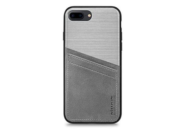 Чехол Nillkin Classy Case для Apple iPhone 7 plus (серебристый, кожаный)