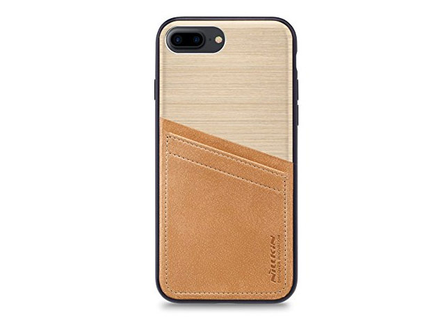 Чехол Nillkin Classy Case для Apple iPhone 7 plus (золотистый, кожаный)