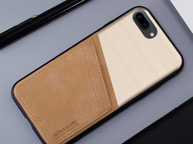 Чехол Nillkin Classy Case для Apple iPhone 7 plus (золотистый, кожаный)