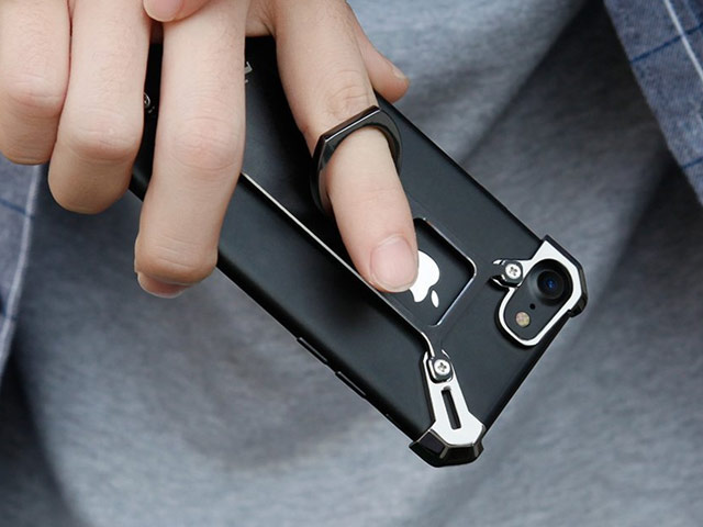 Чехол Nillkin Barde Metal Case для Apple iPhone 7 (черный, алюминиевый)