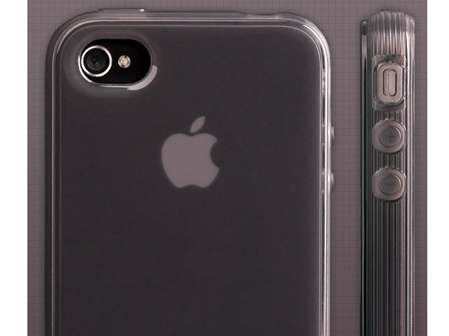 Чехол YoGo CurveLiner для Apple iPhone 4 (голубой)