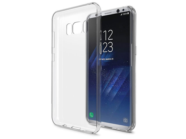 Чехол Yotrix UltrathinCase для Samsung Galaxy S8 plus (прозрачный, гелевый)