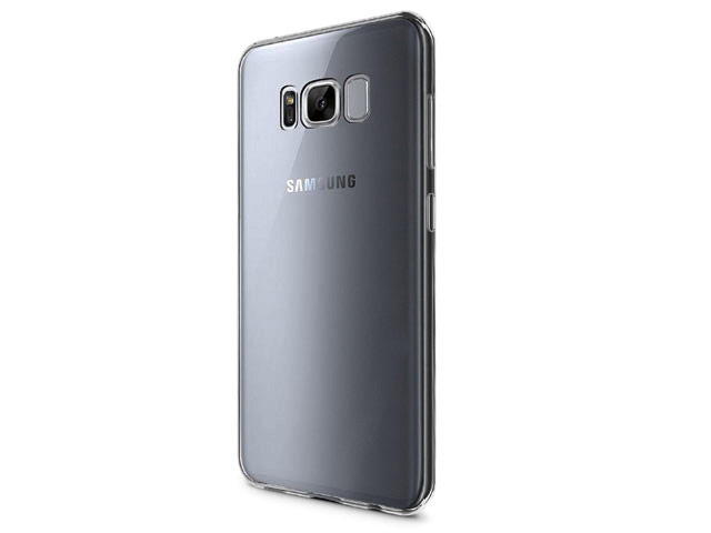 Чехол Yotrix UltrathinCase для Samsung Galaxy S8 plus (серый, гелевый)