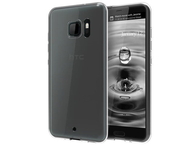 Чехол Yotrix UltrathinCase для HTC U Ultra (прозрачный, гелевый)