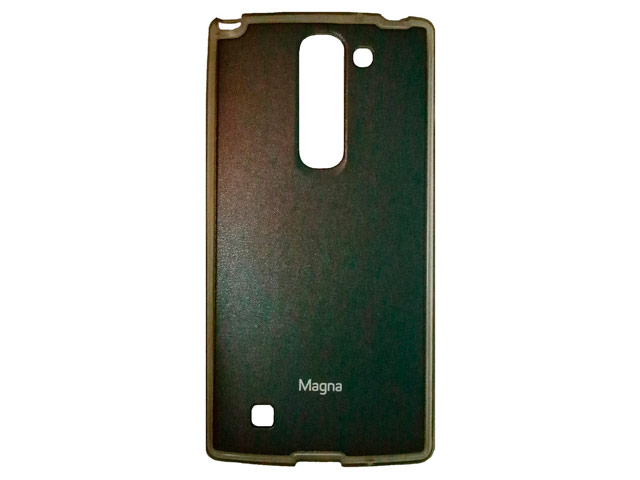 Чехол LG Premium case для LG Magna H502f (темно-серый, гелевый)