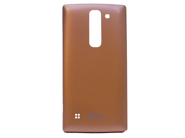 Чехол LG Premium case для LG Magna H502f (золотистый, гелевый)