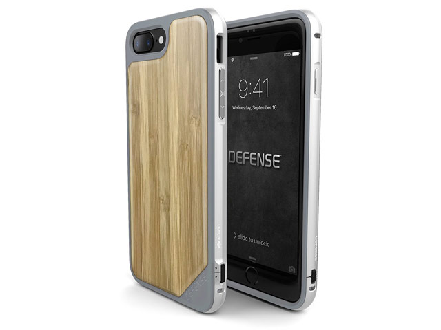 Чехол X-doria Defense Lux для Apple iPhone 7 plus (Bamboo, маталлический)