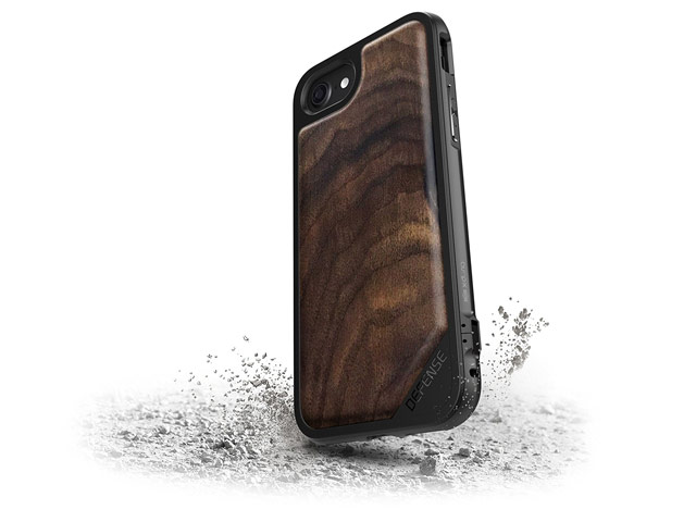 Чехол X-doria Defense Lux для Apple iPhone 7 (Walnut, маталлический)