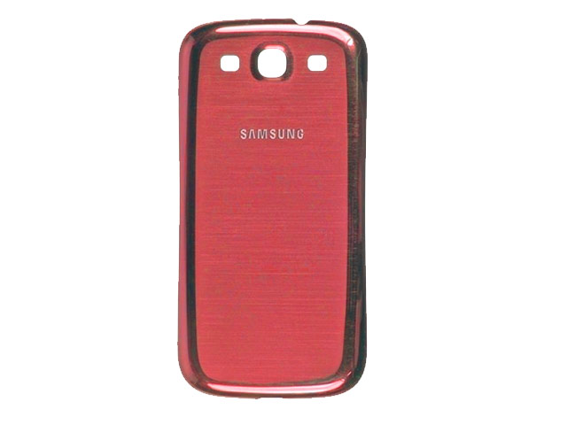 Чехол Yotrix BackCover для Samsung Galaxy S3 i9300 (металлический, красный)