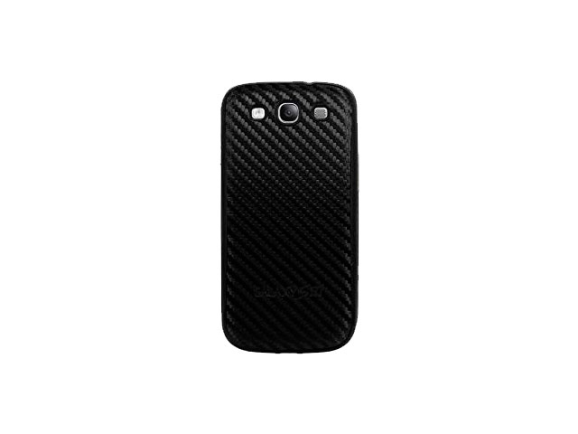 Чехол Yotrix BackCover для Samsung Galaxy S3 i9300 (карбон, черный)