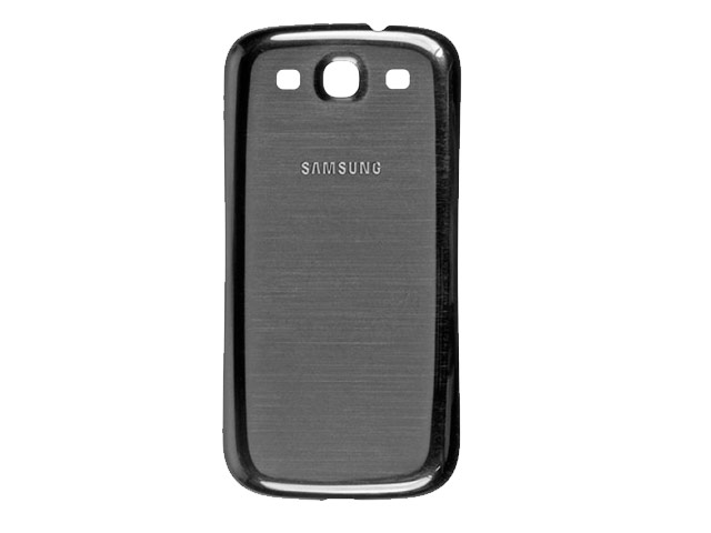 Чехол Yotrix BackCover для Samsung Galaxy S3 i9300 (металлический, темно-серый)