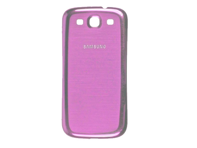 Чехол Yotrix BackCover для Samsung Galaxy S3 i9300 (металлический, розовый)