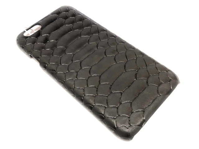 Чехол Yotrix SnapCase Croco для Apple iPhone 6S (черный, кожаный)