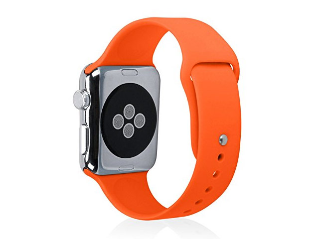 Ремешок для часов Synapse Sport Band для Apple Watch (38 мм, оранжевый, силиконовый)