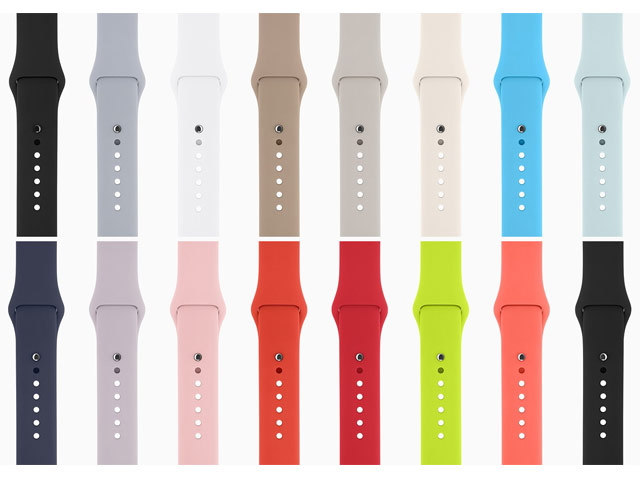 Ремешок для часов Synapse Sport Band для Apple Watch (38 мм, светло-синий, силиконовый)