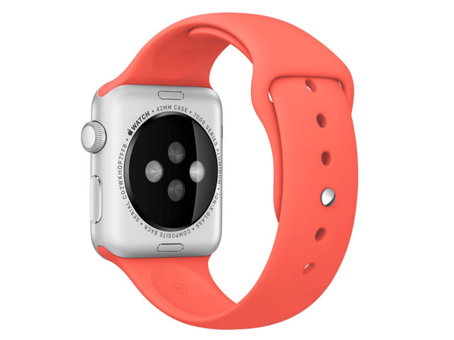 Ремешок для часов Synapse Sport Band для Apple Watch (38 мм, терракотовый, силиконовый)