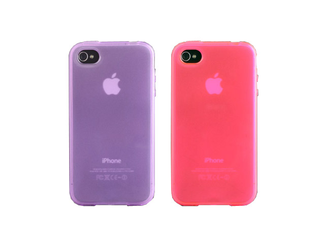 Чехол YoGo CurveLiner для Apple iPhone 4 (фиолетовый)