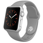 Ремешок для часов Synapse Sport Band для Apple Watch (42 мм, серый, силиконовый)