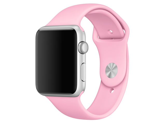Ремешок для часов Synapse Sport Band для Apple Watch (42 мм, ярко-розовый, силиконовый)