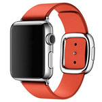 Ремешок для часов Synapse Modern Buckle для Apple Watch (42 мм, красный, кожаный)